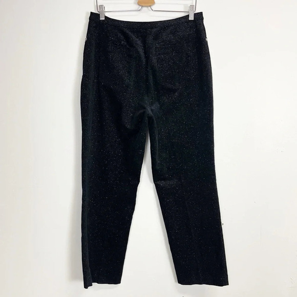 7 for all Mankind Roxanne Ankle Jeans Womens Size 28 Black Skinny Raw Hem - Picture 2 of 10